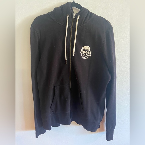 Roots Black Zip-Up Hoodie - Picture 4 of 4